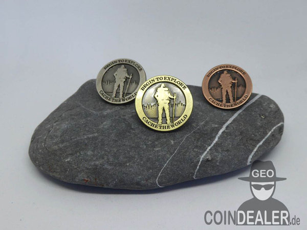 Geopin Explore the World - Antik Nickel
