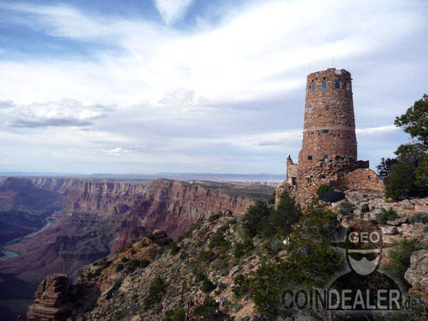 Signal's Adventures Geocoin - Grand Canyon / Antik Kupfer